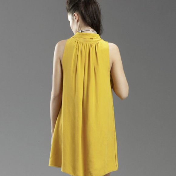 TWENTY8TWELVE Silk Monette Tie Dress - Black - Picture 10 of 10